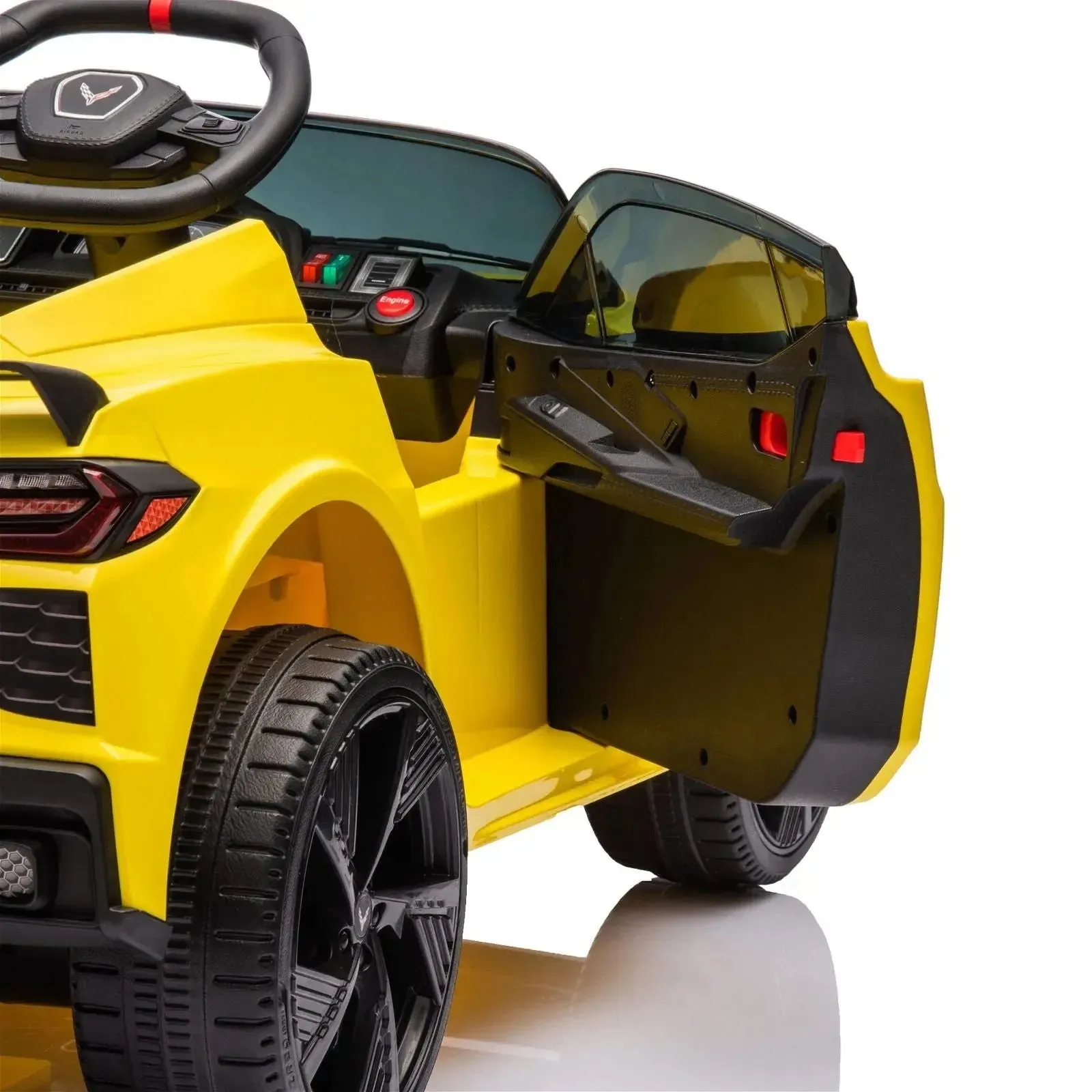 12V Chevrolet Corvette C8 Stingray 1-Seater Kids Ride-On Car