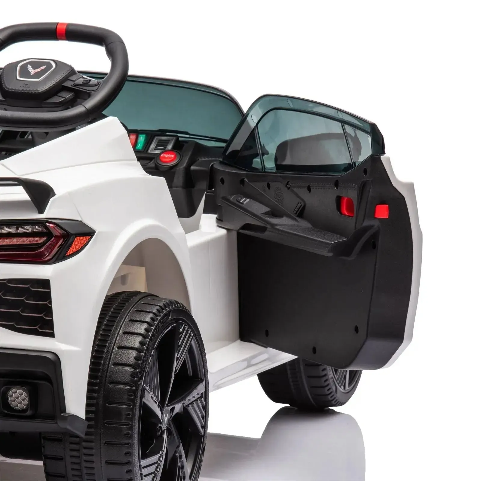 12V Chevrolet Corvette C8 Stingray 1-Seater Kids Ride-On Car