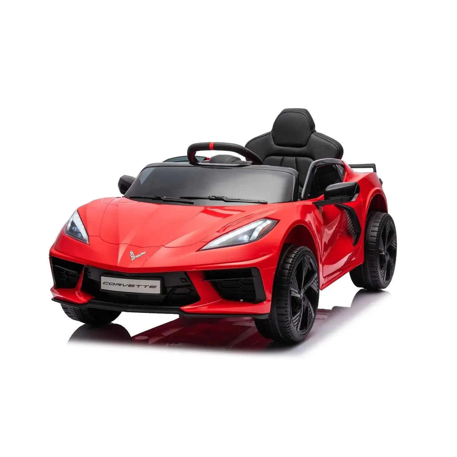 12V Chevrolet Corvette C8 Stingray 1-Seater Kids Ride-On Car