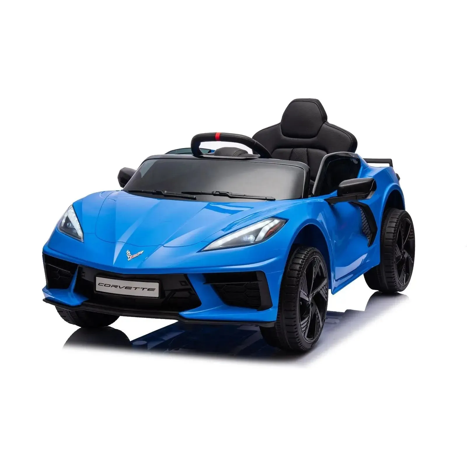 12V Chevrolet Corvette C8 Stingray 1-Seater Kids Ride-On Car