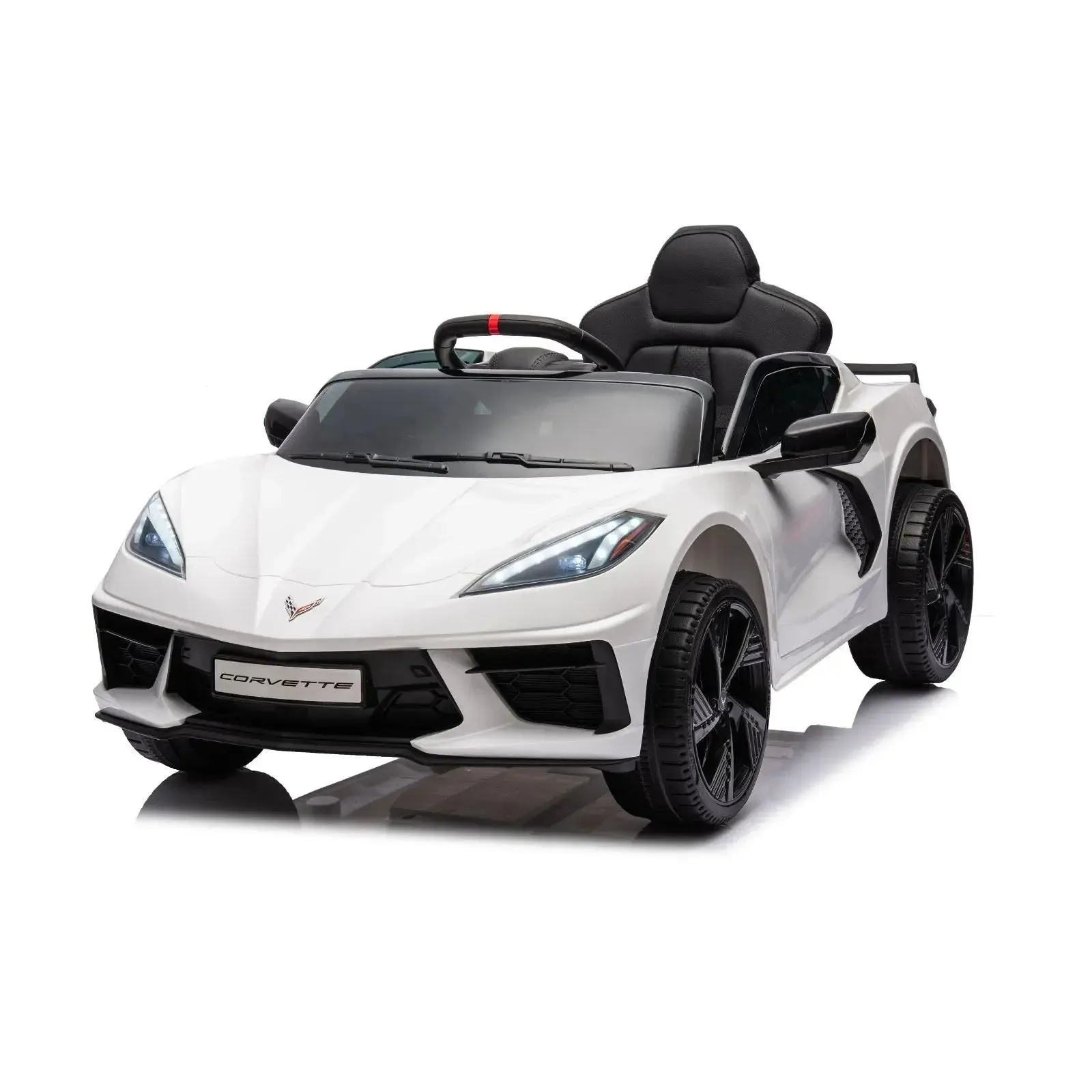 12V Chevrolet Corvette C8 Stingray 1-Seater Kids Ride-On Car