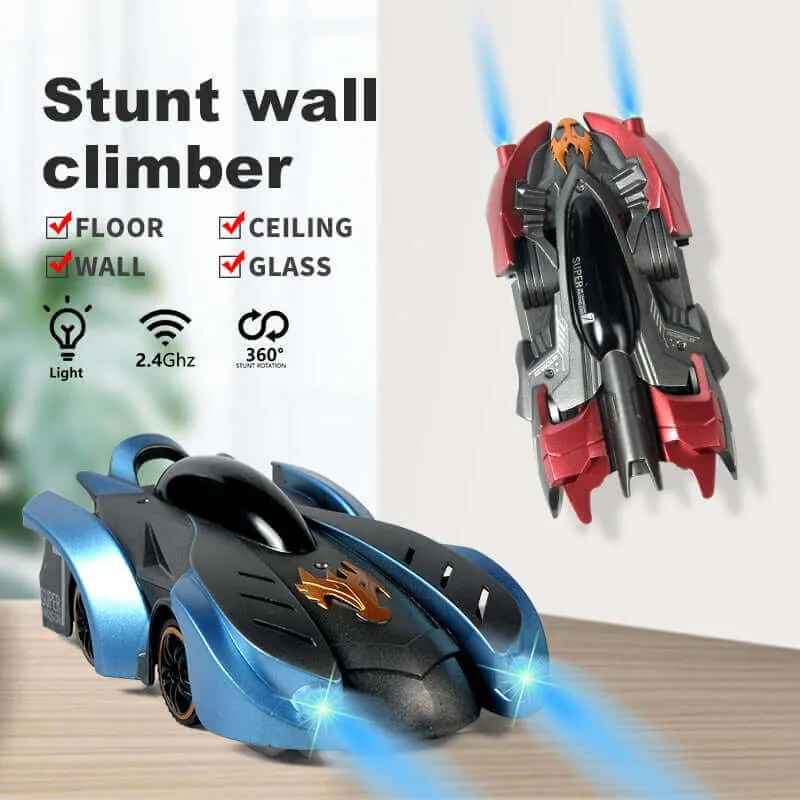 2.4G Anti-Gravity Wall Climbing RC Car - Electric 360 Rotating Stunt Car Toy