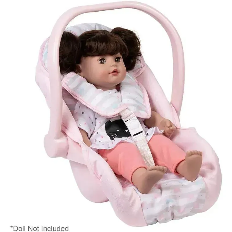 Adora - Classic Doll Car Seat, Pastel Pink