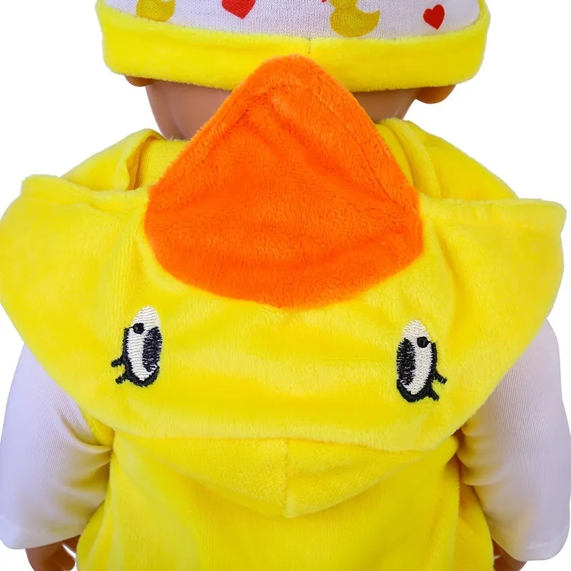 Adorable Duck Doll Outfits 5Piece Set  Perfect Gift