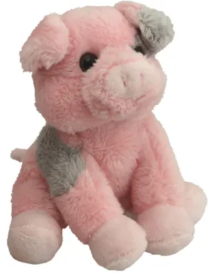 Antics Soft Touch Wild Animals 15cm Mini Pig