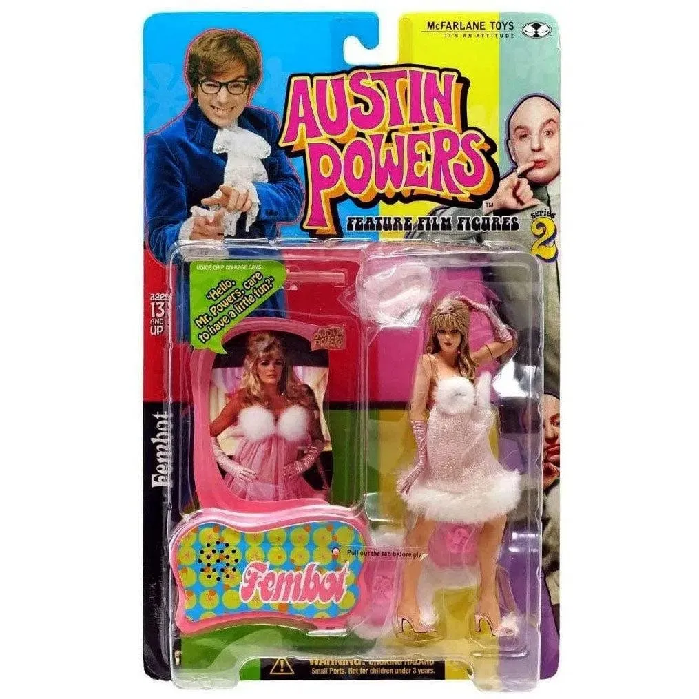 Austin Powers - Fembot Action Figure - McFarlane Toys - Series 2 (2000)