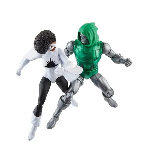 Avengers 60th Anniversary Marvel Legends Captain Marvel vs. Doctor Doom 6-Inch Action Figures