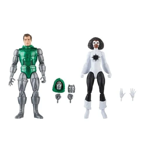 Avengers 60th Anniversary Marvel Legends Captain Marvel vs. Doctor Doom 6-Inch Action Figures