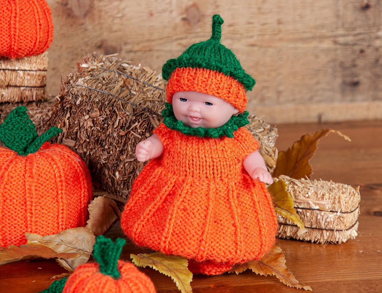 Baby Pumpkin Patch Doll Kit