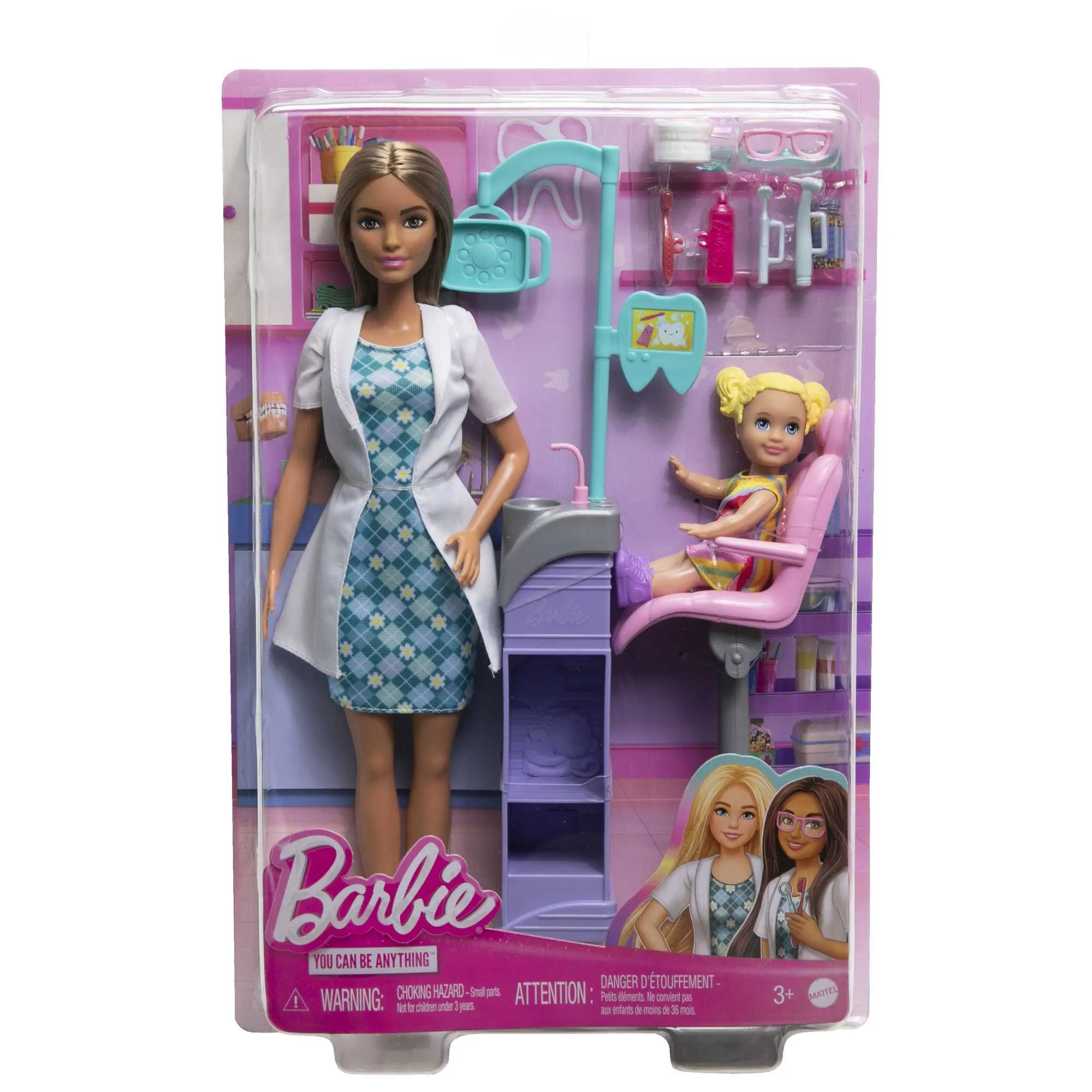 Barbie Careers Dentist Doll And Playset With Accessories, Barbie Toys