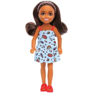 Barbie Chelsie Mini Doll Blue Dress And Headband