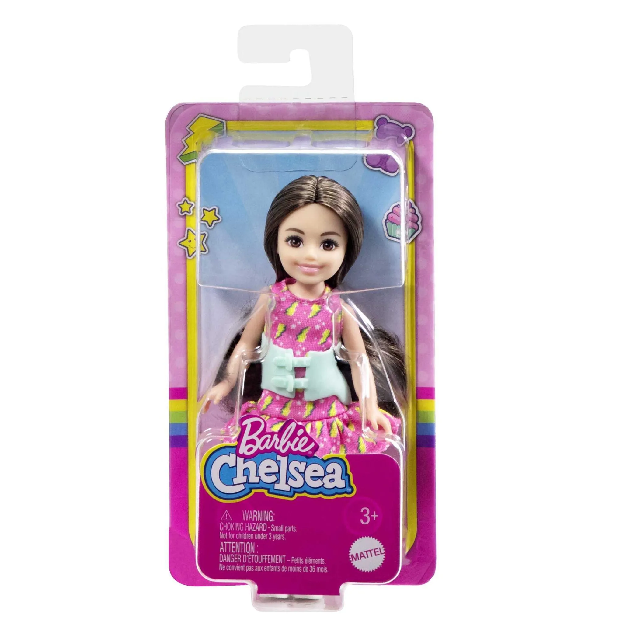 Barbie Club Chelsea Doll With Back Brace