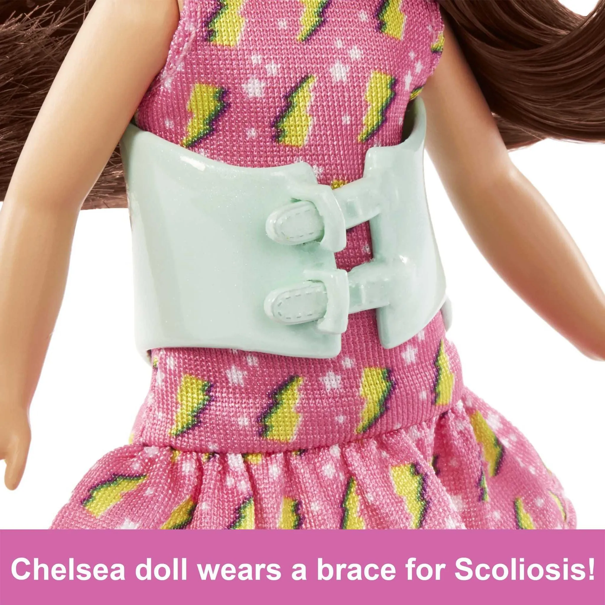 Barbie Club Chelsea Doll With Back Brace