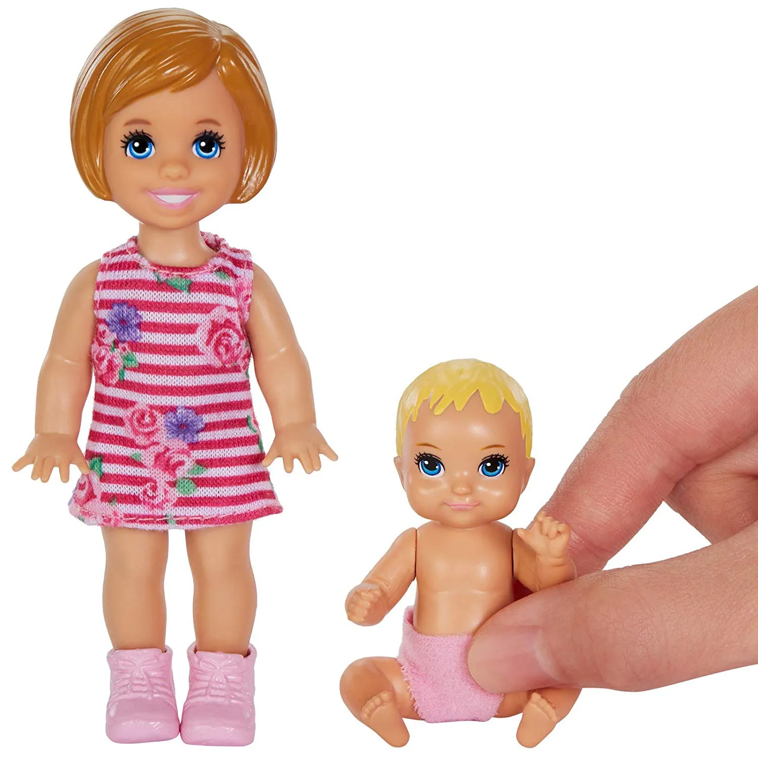 Barbie Skipper Babysitters Inc. Dolls, Siblings Doll Toddler and Blonde Baby