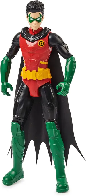 Batman 12-inch Robin Action Figure, Kids Toys for Boys Aged 3 and up