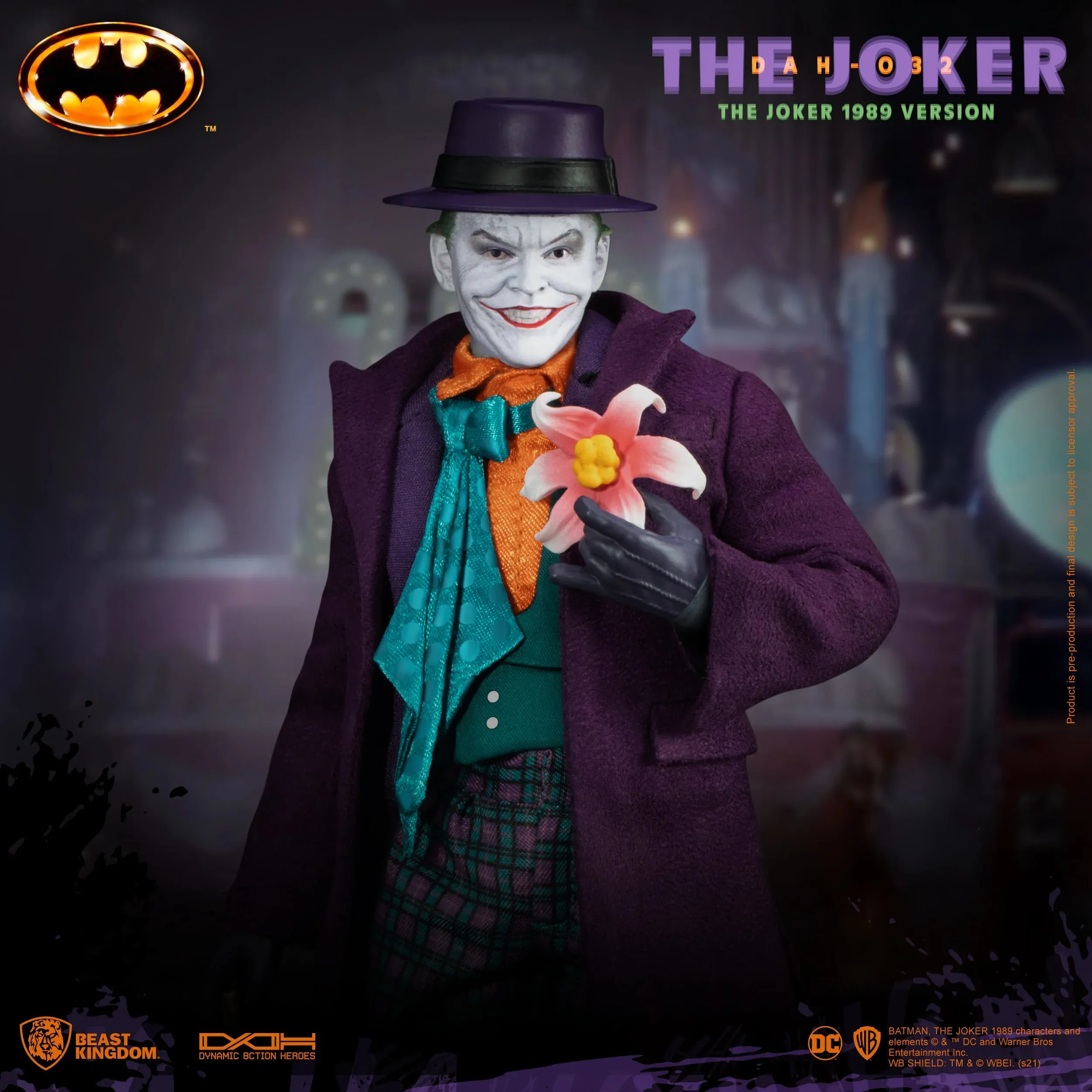 Batman 1989 The Joker DAH-032 Dynamic 8-Ction Heroes Action Figure - Beast Kingdom