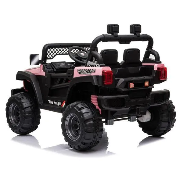 BBH-016 Dual Drive 12V 4.5A.h with 2.4G Remote Control off-road Vehicle Pink