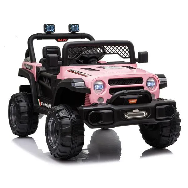 BBH-016 Dual Drive 12V 4.5A.h with 2.4G Remote Control off-road Vehicle Pink