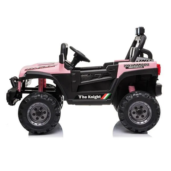 BBH-016 Dual Drive 12V 4.5A.h with 2.4G Remote Control off-road Vehicle Pink