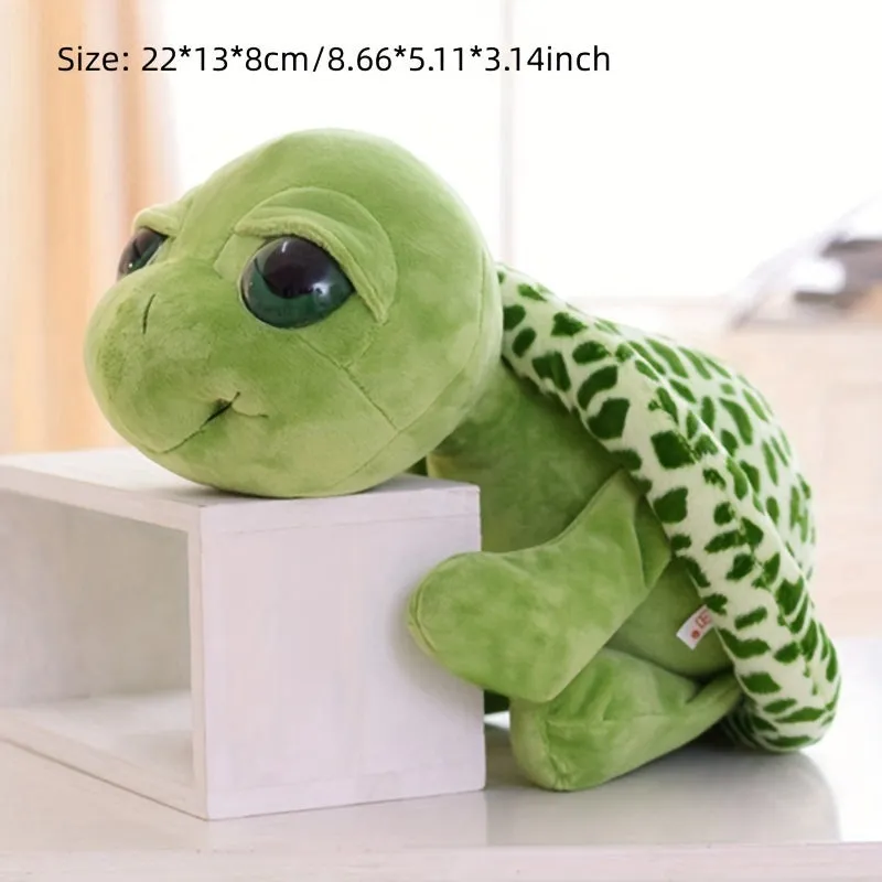 Big Eyes Sea Turtle Plush Your Ultimate Playtime and Cuddling Pal