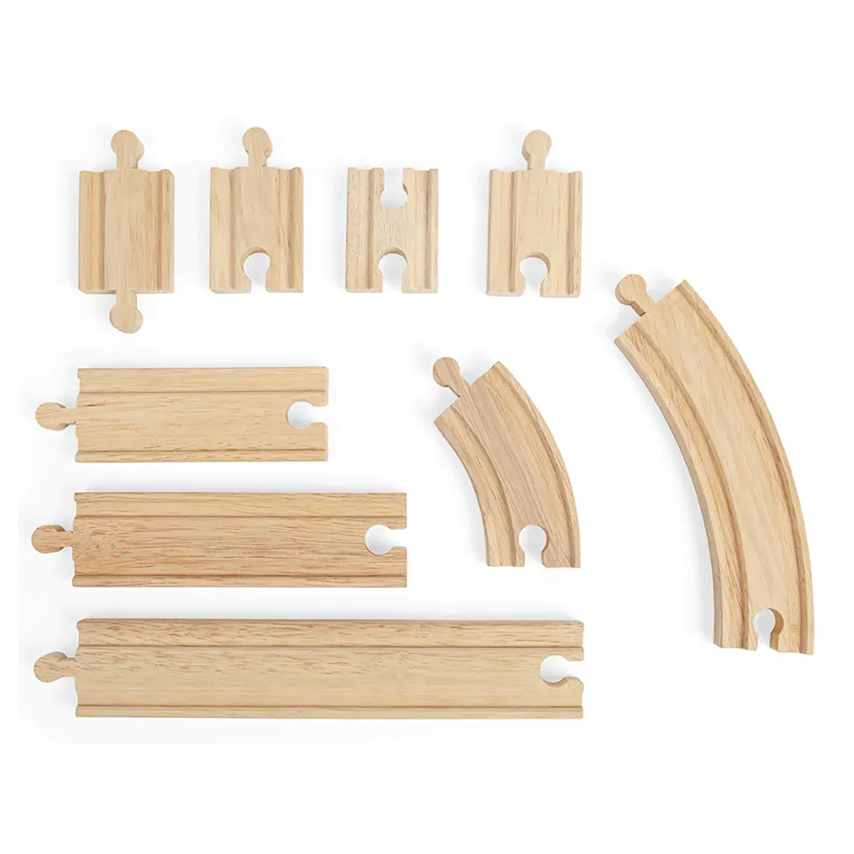 Bigjigs Rail Curves & Straights Expansion Pack