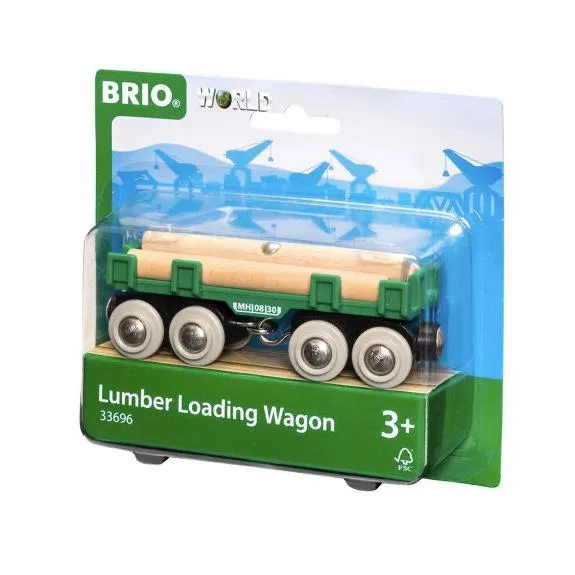 Brio Lumber Loading Wagon