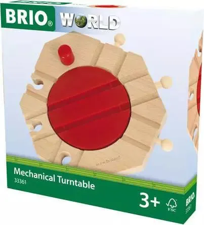 BRIO Mechanical Turntable 3yrs 