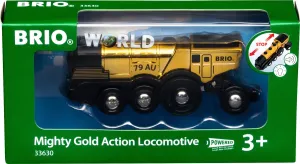 BRIO Mighty Golden Action Locomotive