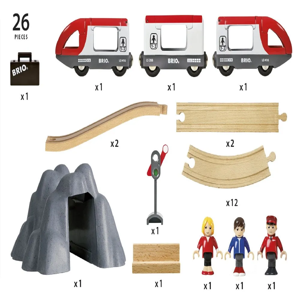 BRIO Set - Railway Starter Set "A" 26 pieces 33773