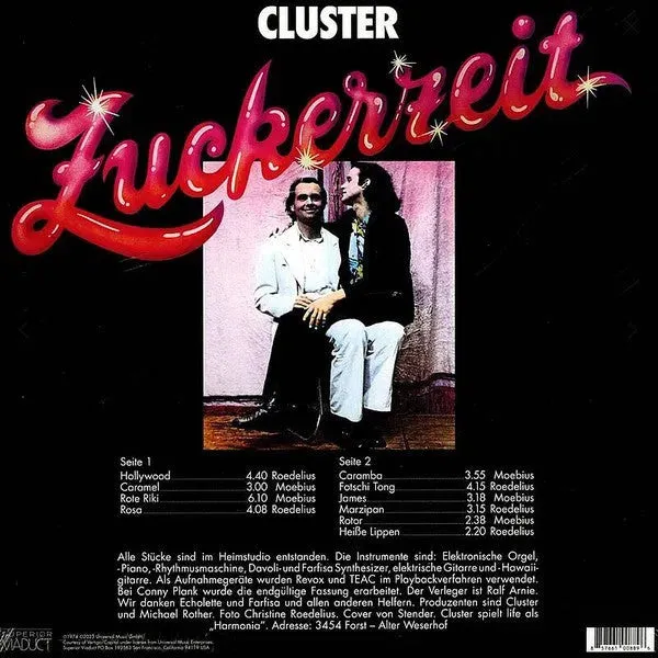 Cluster - Zuckerzeit LP