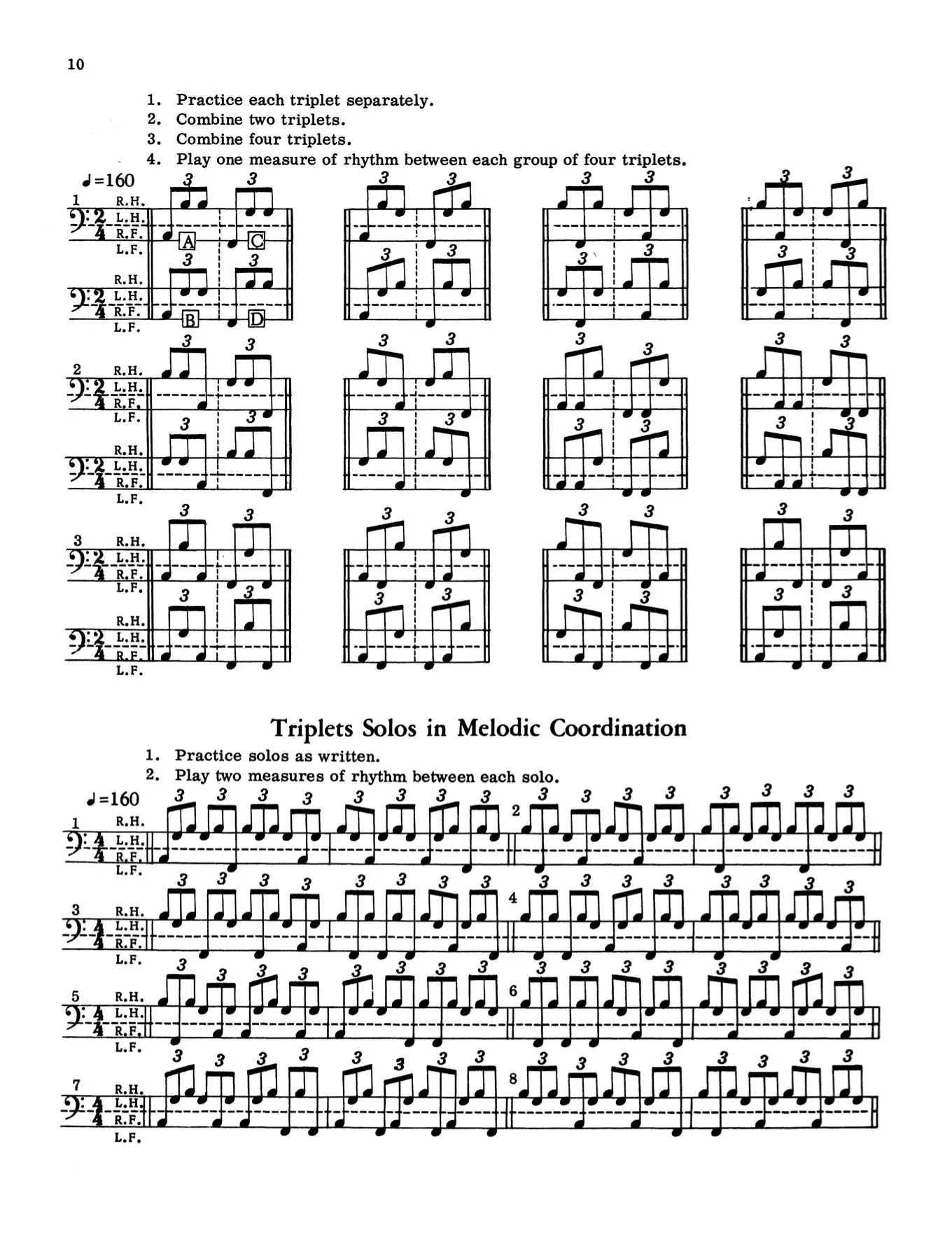 Dahlgren and Fine – 4-Way Coordination for Drums – Drum Method