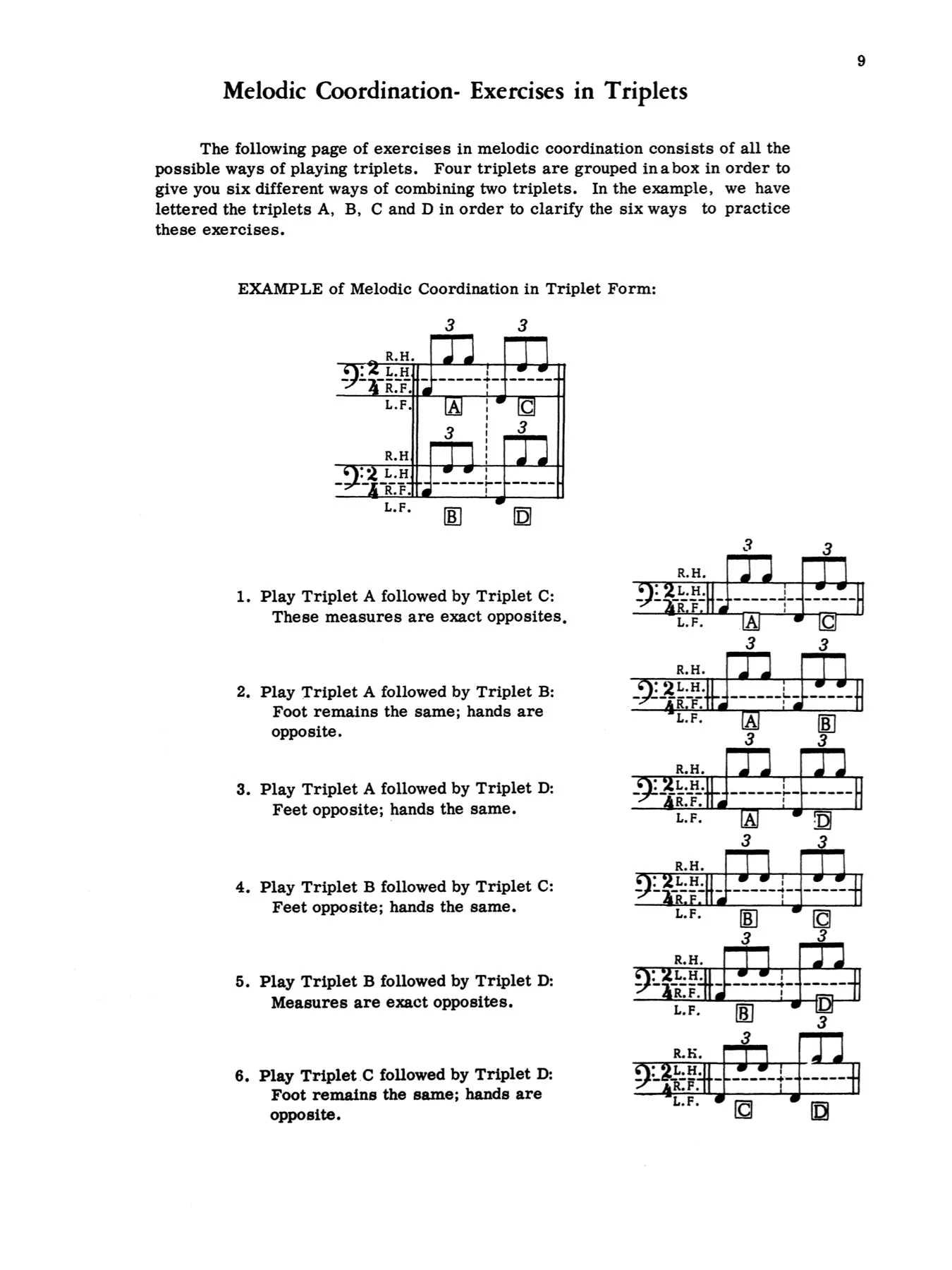 Dahlgren and Fine – 4-Way Coordination for Drums – Drum Method