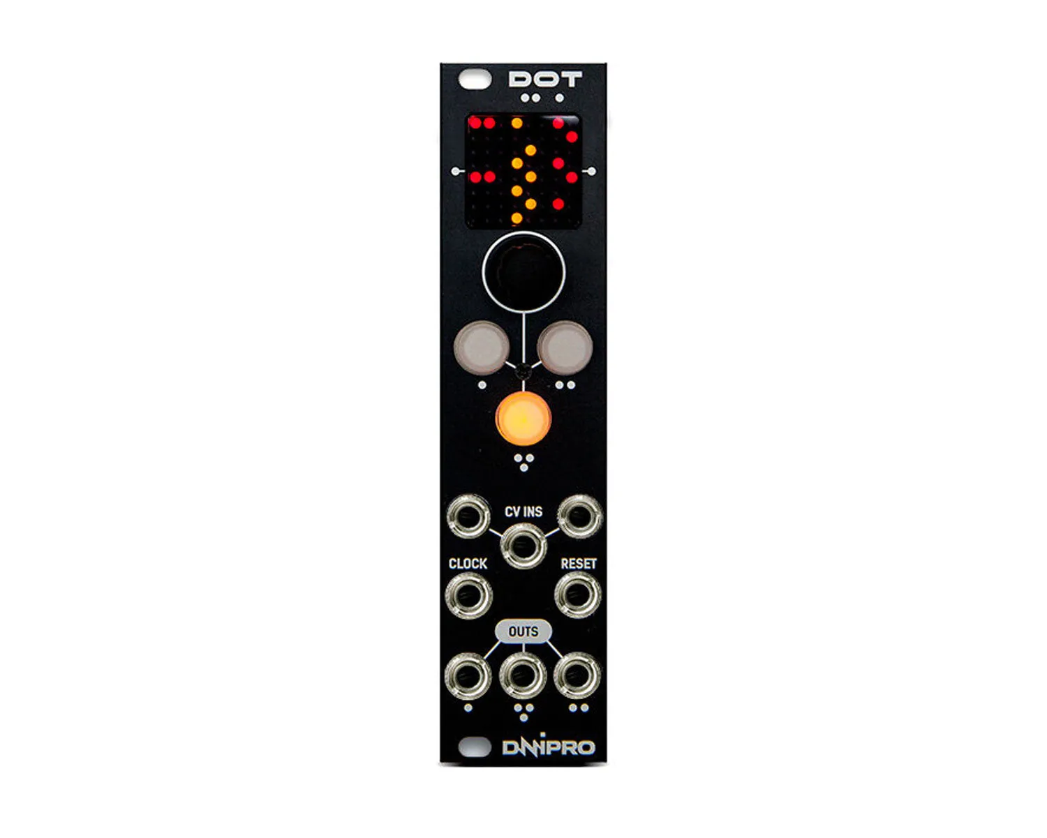 DNIPro DOT - Black 3 Channel Euclidean Sequencer