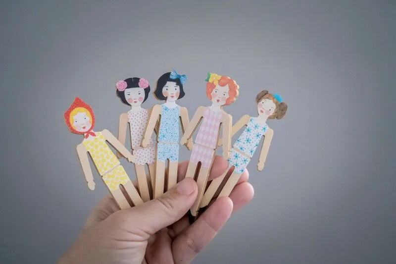 Do it Yourself Sweet Night Worry Dolls Kit by Djeco