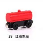 Emily Wood Train Magnetic Wooden Trains Model Car Toy Compatible with Brio Brand Tracks Railway Locomotives Toys for Child