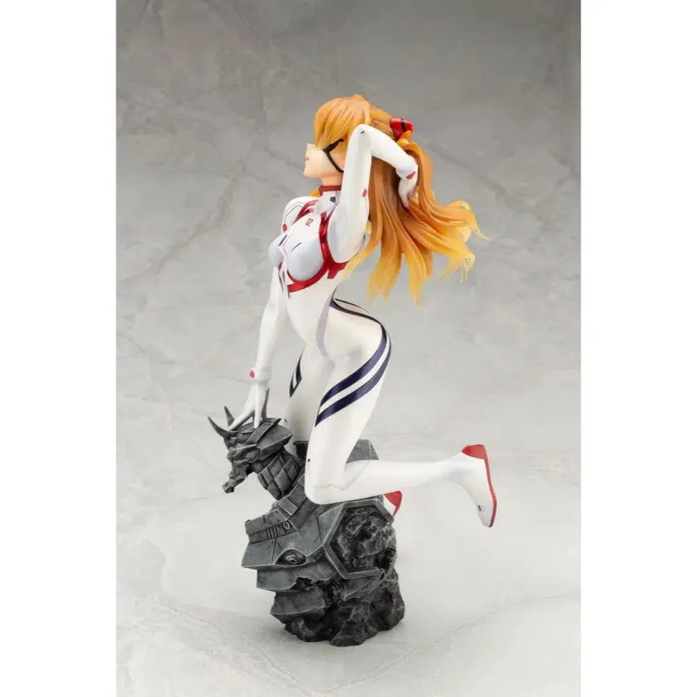 Evangelion: 3.0 1.0 Thrice Upon a Time - Asuka Shikinami Langley Statue (White Plugsuit Version) - Kotobukiya