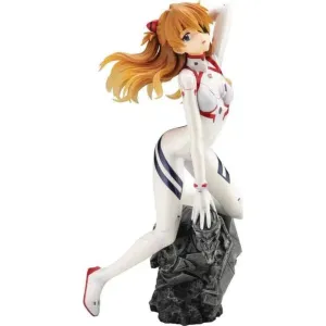 Evangelion: 3.0 1.0 Thrice Upon a Time - Asuka Shikinami Langley Statue (White Plugsuit Version) - Kotobukiya