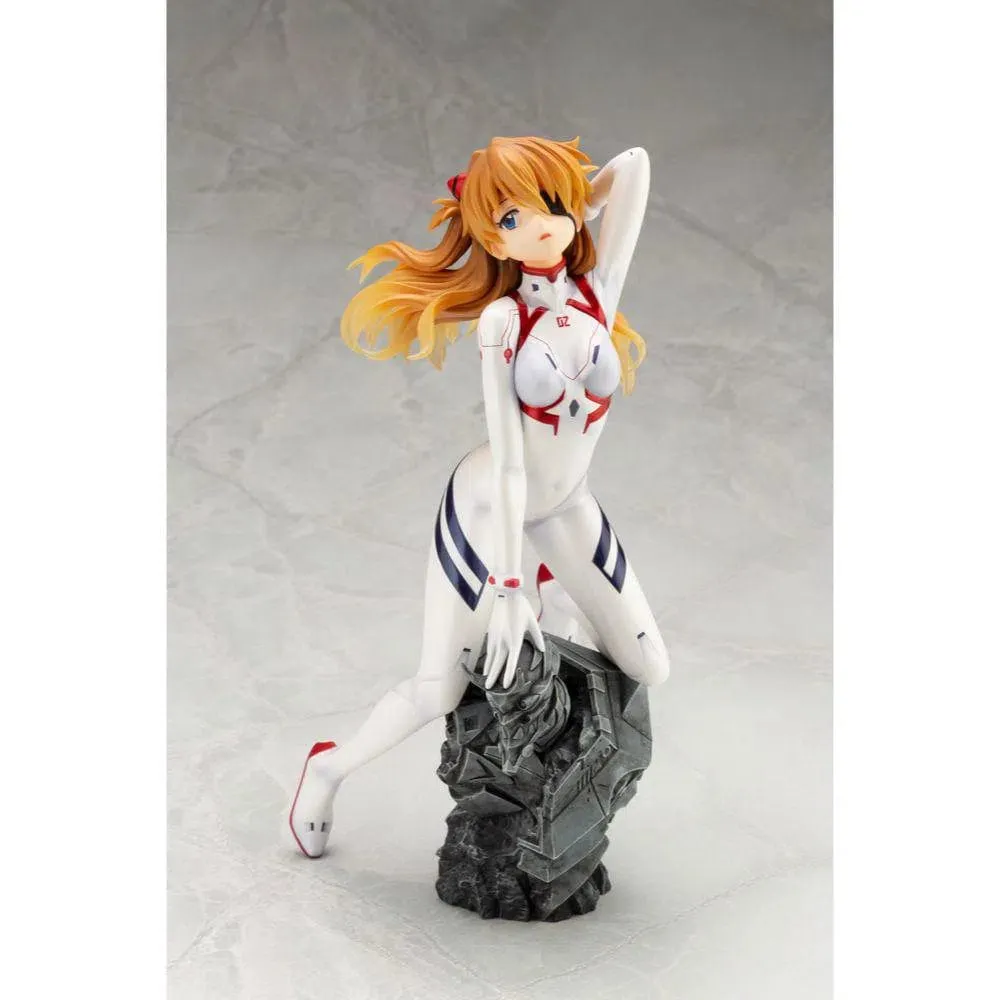 Evangelion: 3.0 1.0 Thrice Upon a Time - Asuka Shikinami Langley Statue (White Plugsuit Version) - Kotobukiya