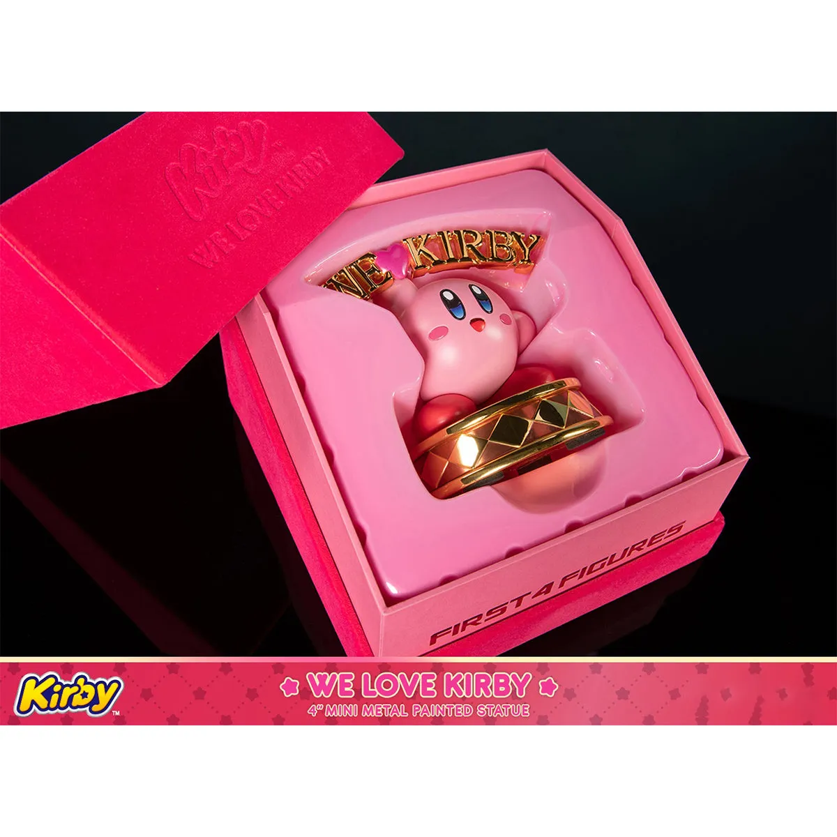 HiPlay First 4 Figures, Kirby, Metal Painted Statue