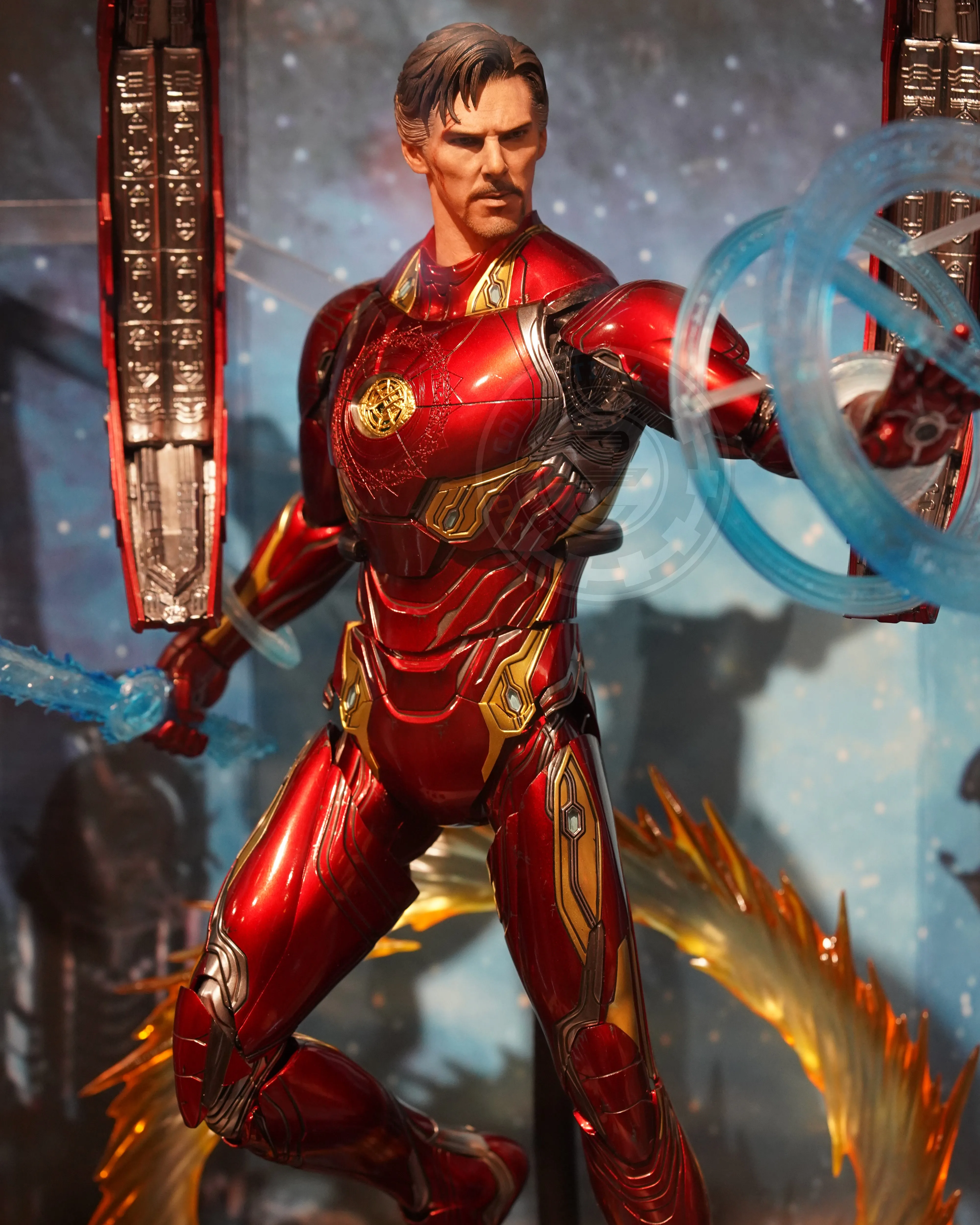 Hot toys MMS606D41B Avenergs Endgame Concept Art Series Iron Dr Strange Special Edition