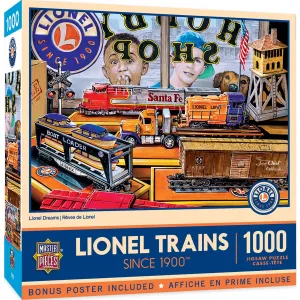 Lionel Trains - Lionel Dreams 1000 Piece Jigsaw Puzzle