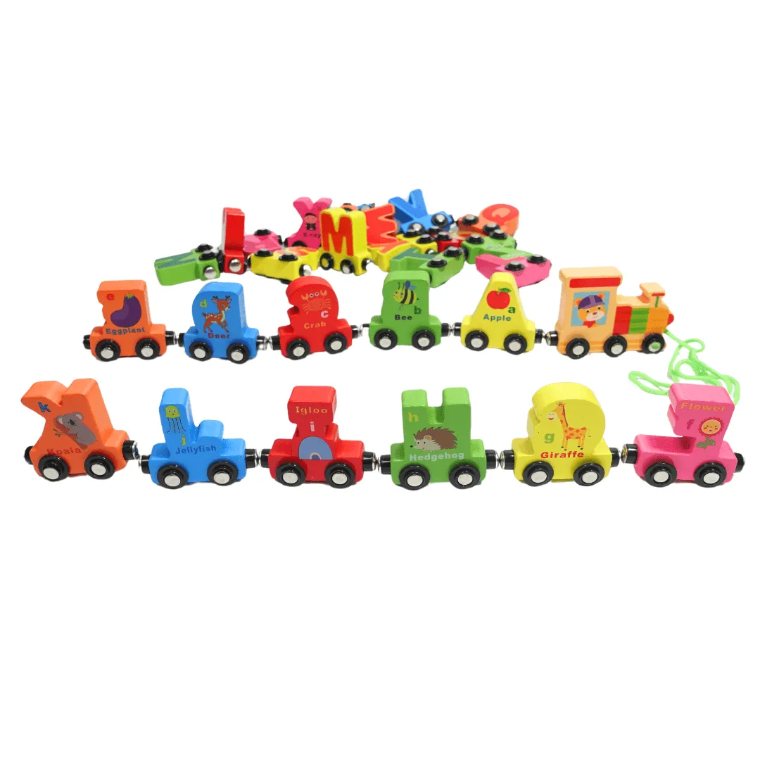 Magnetic Hauling Train with Pictures for Kids