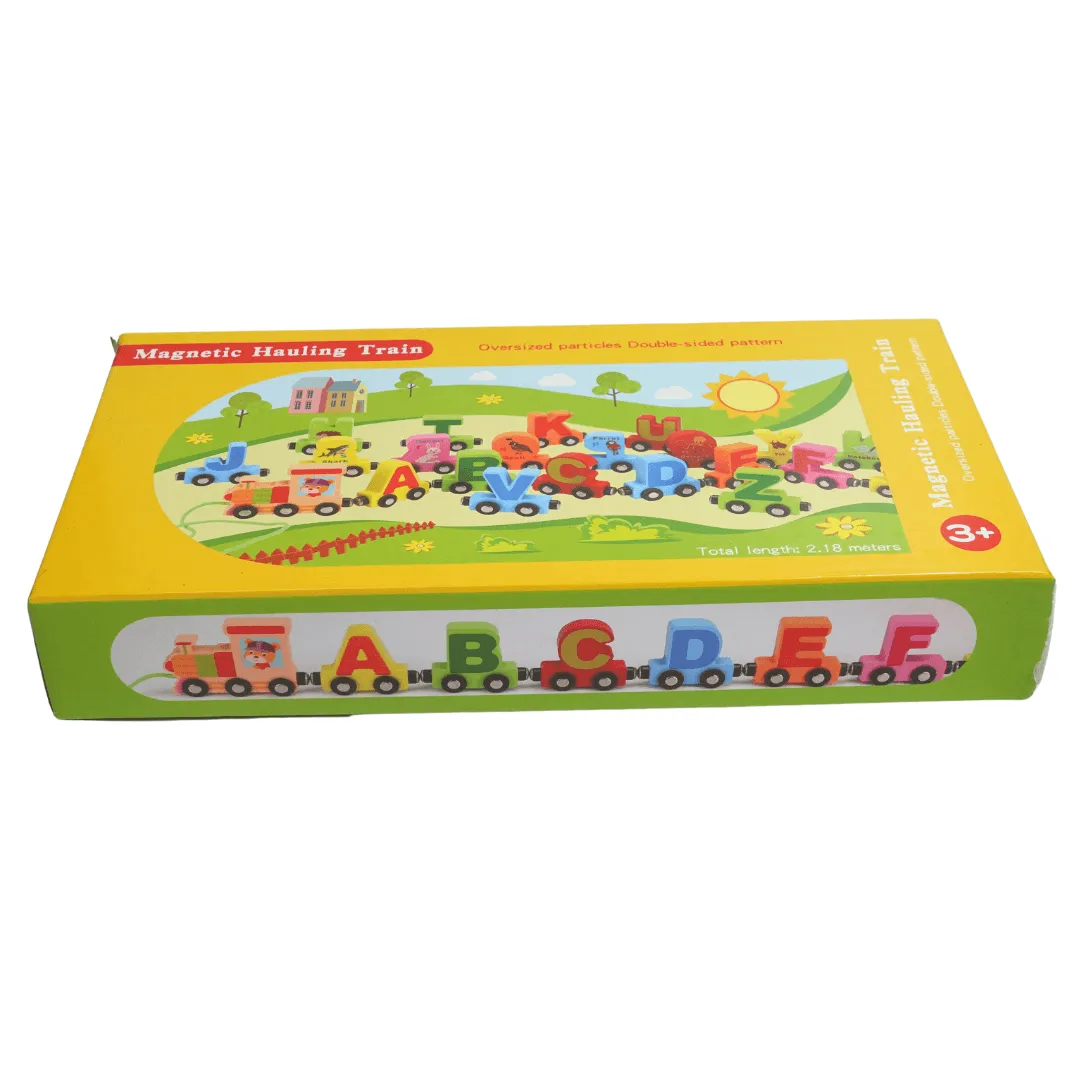 Magnetic Hauling Train with Pictures for Kids