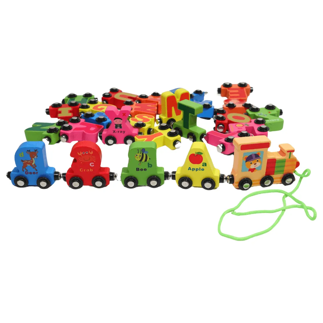 Magnetic Hauling Train with Pictures for Kids