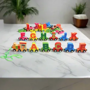 Magnetic Hauling Train with Pictures for Kids