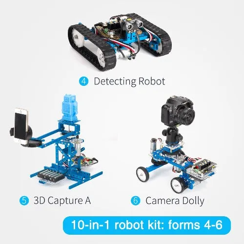 Makeblock Ultimate 2.0 STEM 10-in-1 Educational Robot Kit