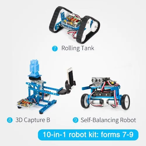 Makeblock Ultimate 2.0 STEM 10-in-1 Educational Robot Kit