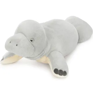 Manatee Stuffed Animals Sea Cow Plush Toys, Grey, 47 Inches