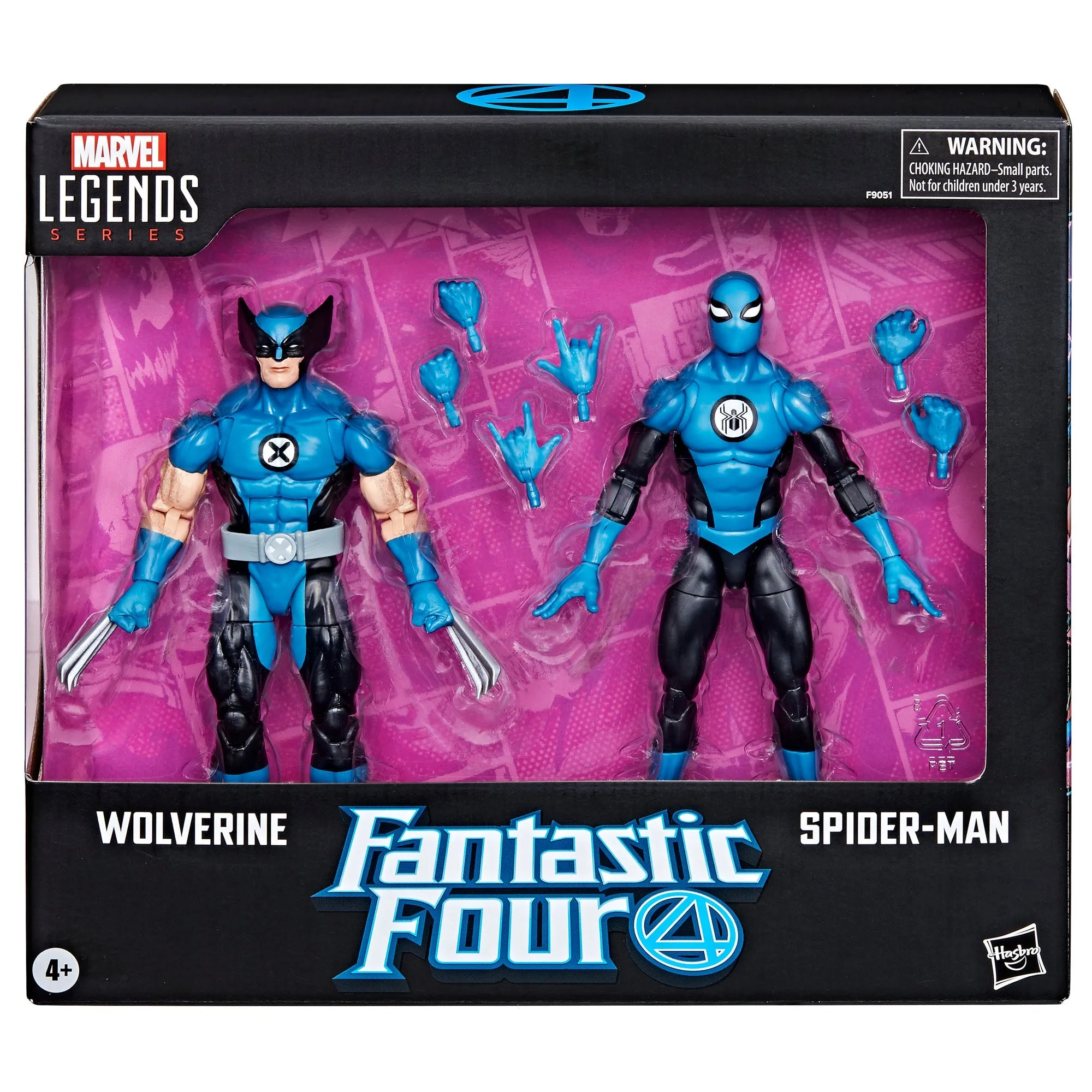 Marvel Legends Series Wolverine and Spider-Man