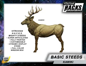 MIGHTY STEEDS ACTION FIGURE - KAWIKI - ELK - WHOLESALE